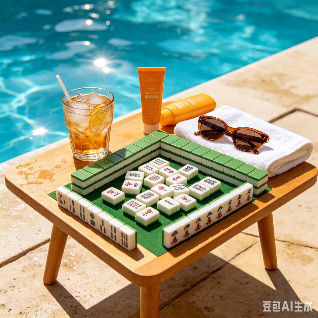 branded mahjong set custom