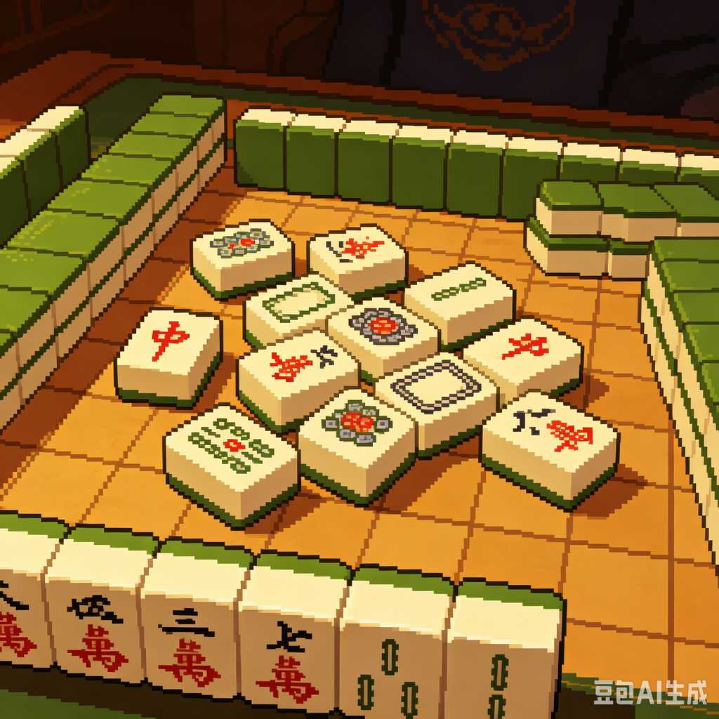 polished mahjong tiles