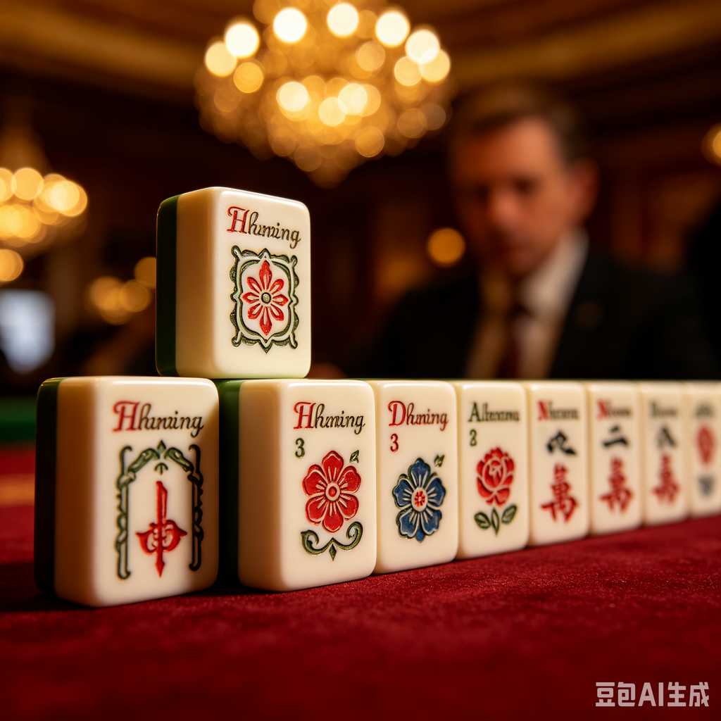 gloss texture mahjong tiles